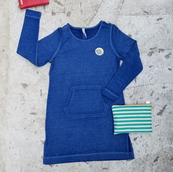 Comfy Sweatshirt Tunic w Kangaroo Pocket, Sz XL - Picture 6 of 7